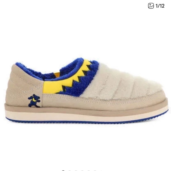SANUK U PUFFY CHILLER LOW XGRATEFUL DEAD SHOES